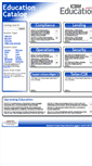 Mobile Screenshot of education.icbm.net